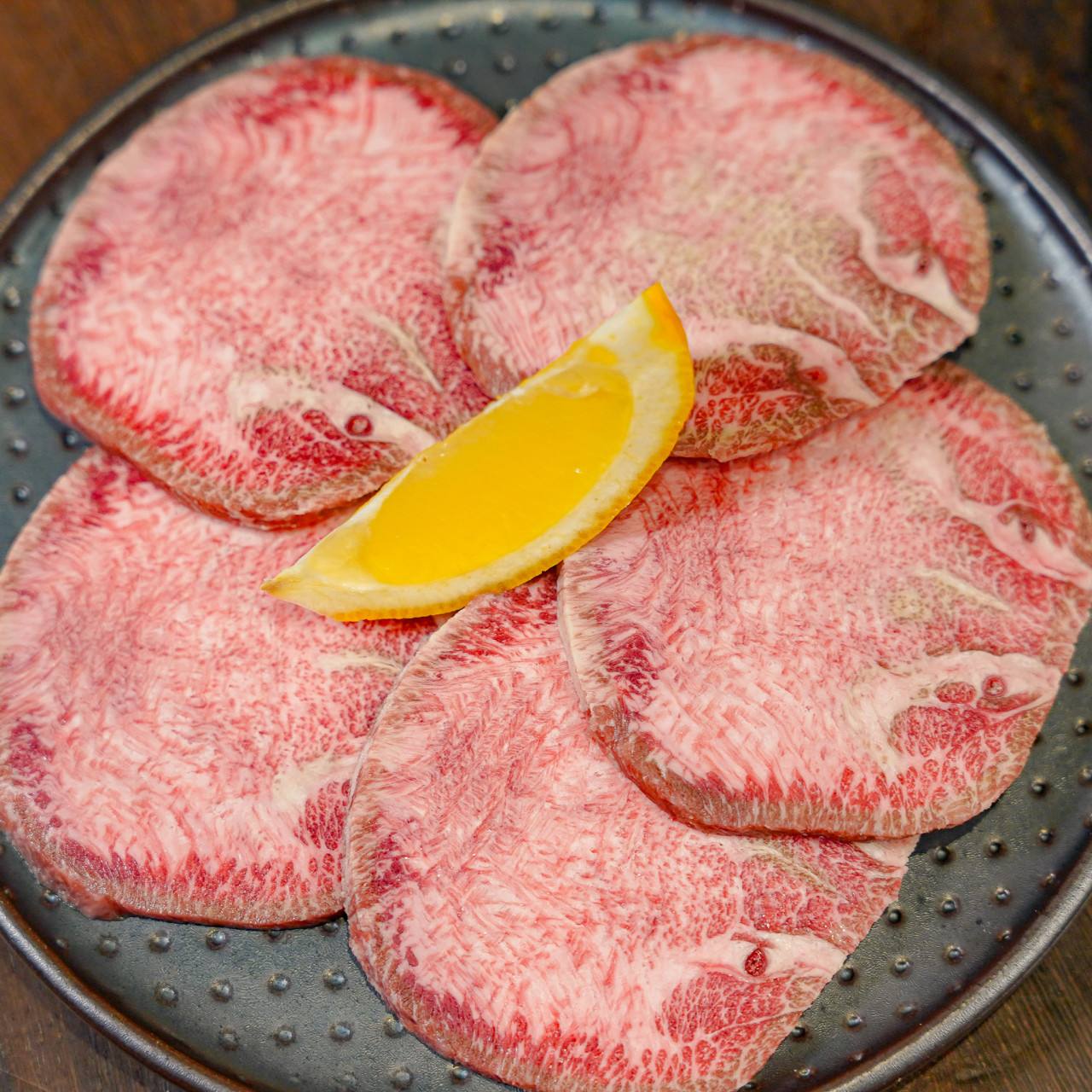 한우 우설 Hanwoo Beef Tongue — Doma Hongdae Korean BBQ (烤肉 · 구운고기) menu · 도마 홍대점 牛肉
